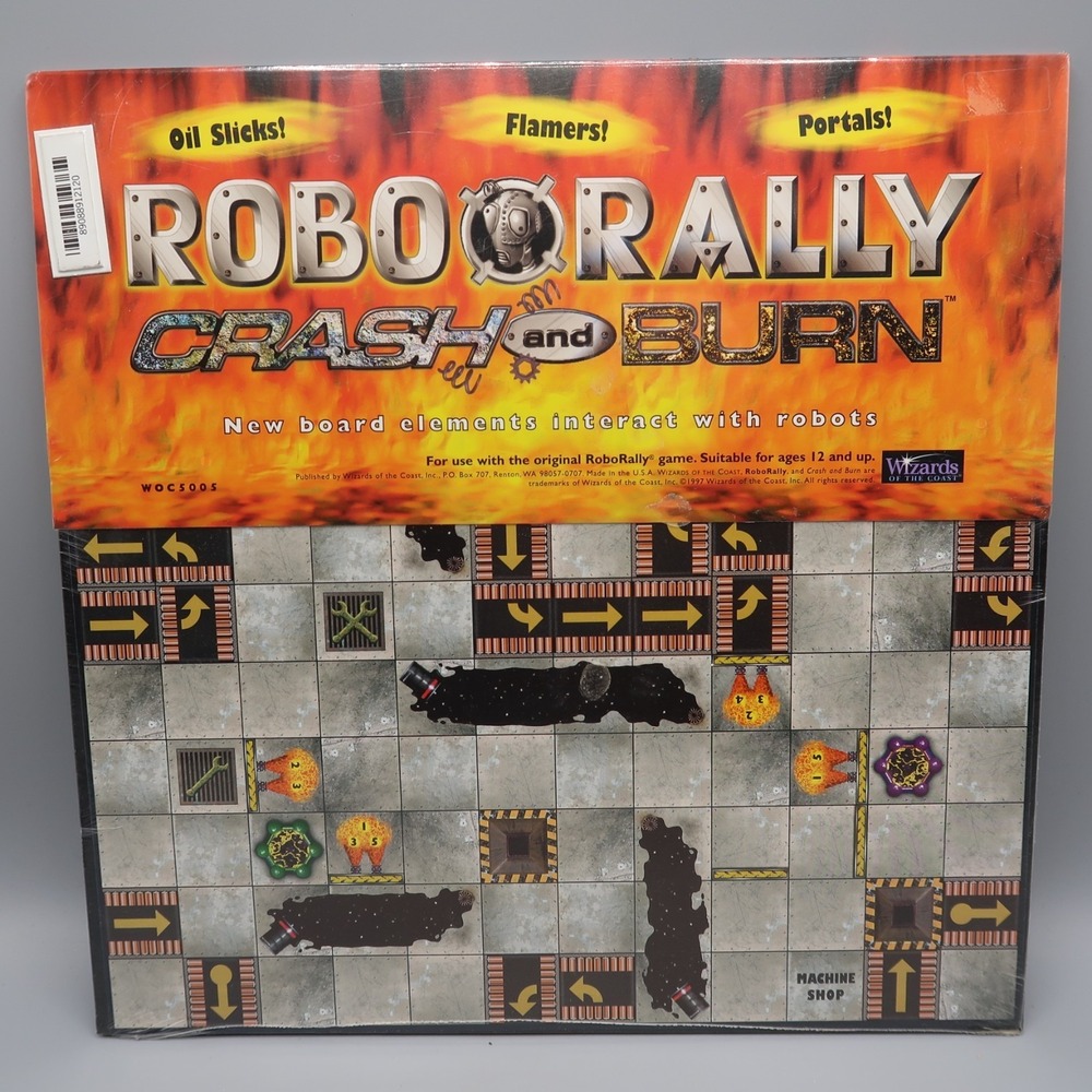 RoboRally Crash and Burn Bag SW Expansion Pack WotC New